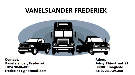 VANELSLANDER FREDERIEK